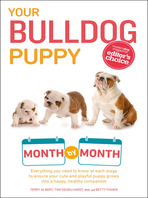 Title details for Your Bulldog Puppy Month by Month by Terry Albert - Available